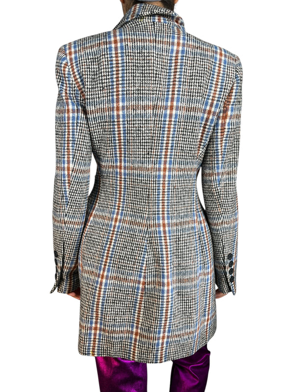 Abrigo Houndstooth