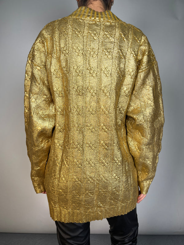 Sweater Trenzado Gold