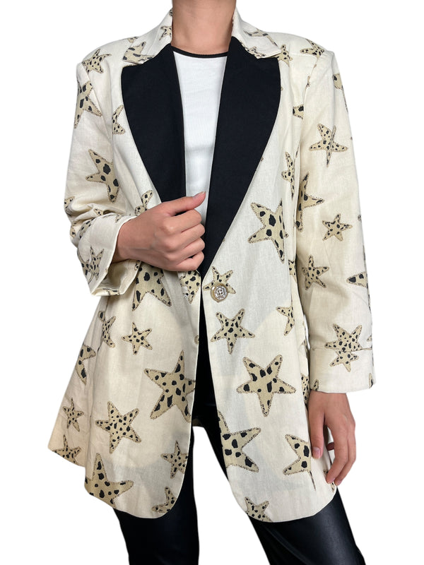 Blazer Estrellas Francisca Larrain x Basement