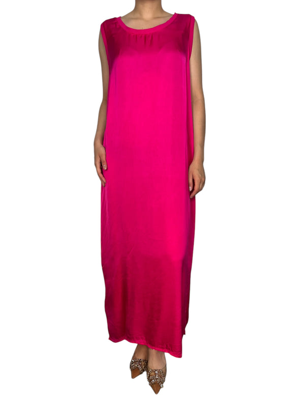 Vestido Viscosa Fucsia