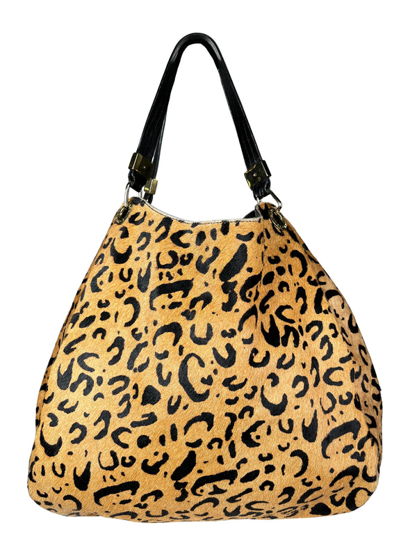 Bolso Cuero Animal Print