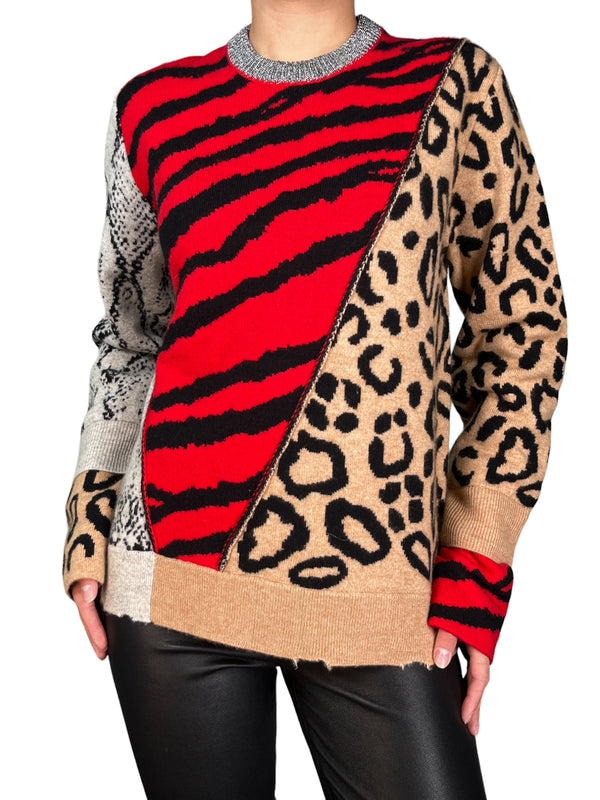 Sweater Animal Print