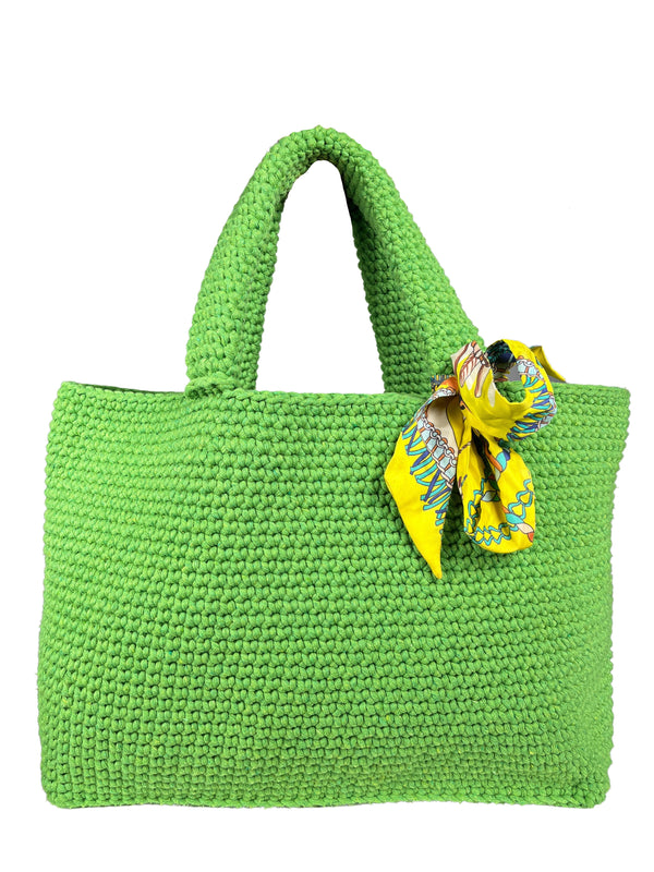 Bolso De Playa Verde