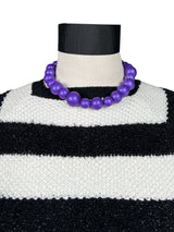 Collar Esferas Purple