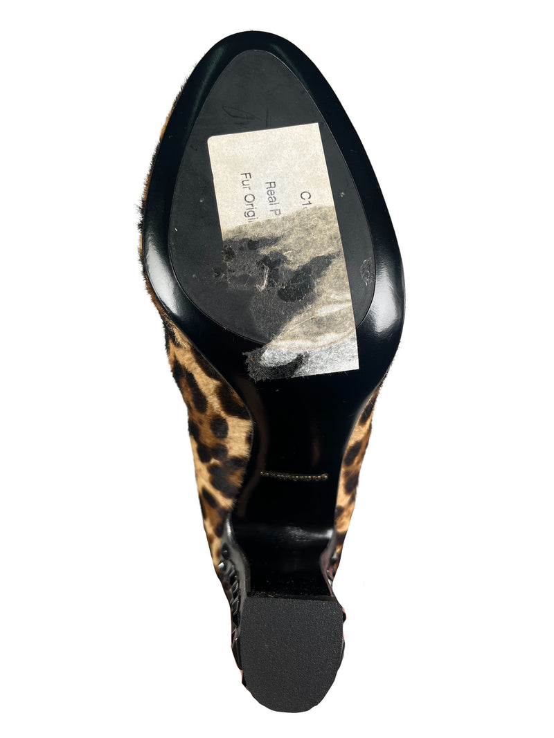 Botines Piel Leopardo