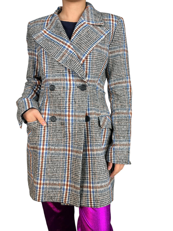 Abrigo Houndstooth