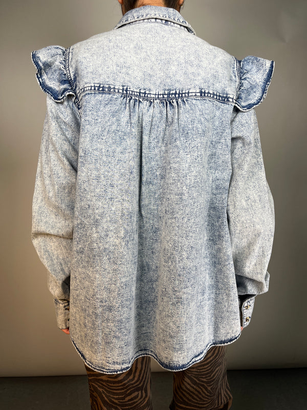 Sobrecamisa Denim