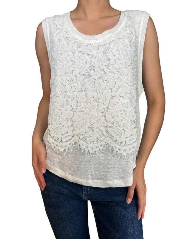 Polera Lace Lino