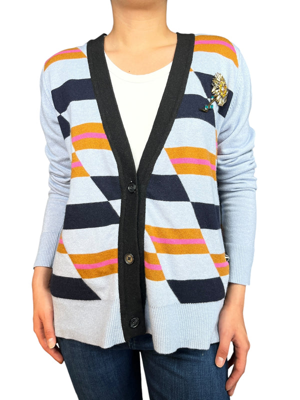 Sweater Celeste Aplicaciones