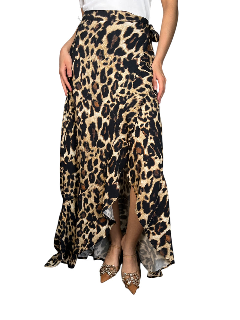 Falda Wrap Animal Print