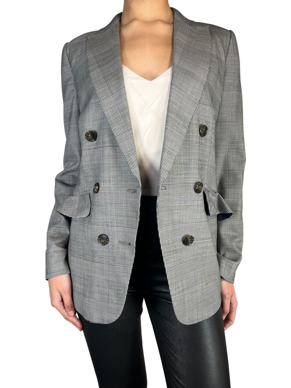 Blazer Lana Gris