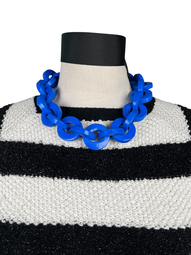 Collar Cadenas Blue