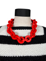 Collar Cadena Rojo