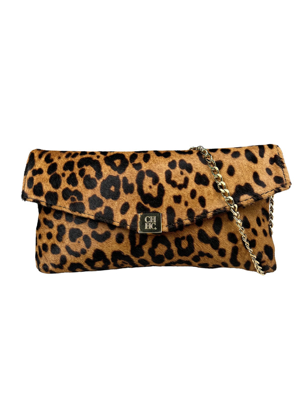 Cartera Clutch Piel