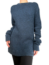 Sweater Rib Azul