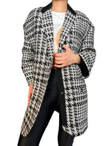 Chaqueta Tweed Houndstooth