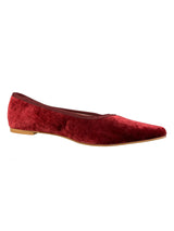 Flats Velvet Burdeo