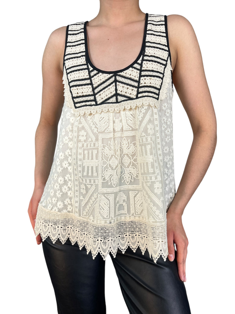 Blusa Broderie