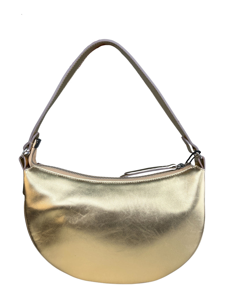 Bolso Dorado Cuero