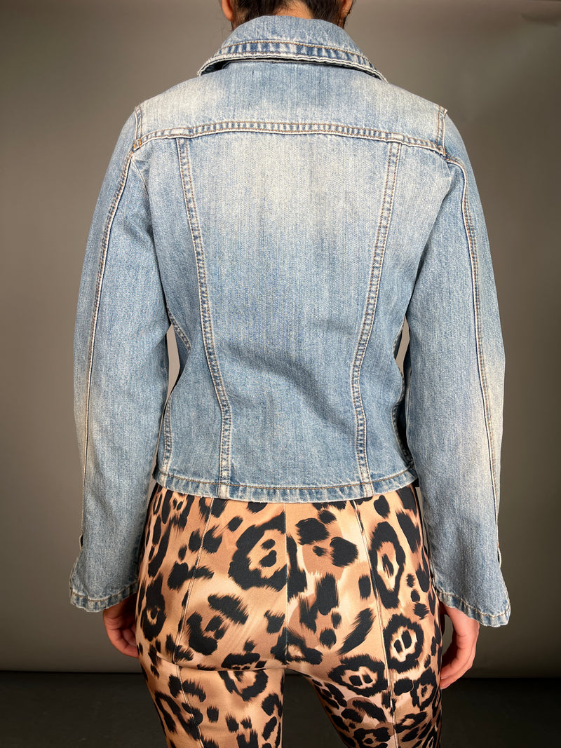 Chaqueta Denim Corta