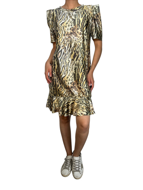 Vestido Elasticado Animal Print