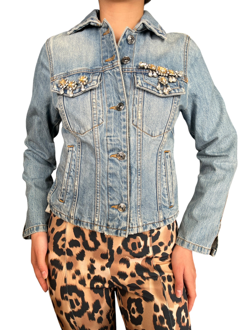 Chaqueta Denim Corta