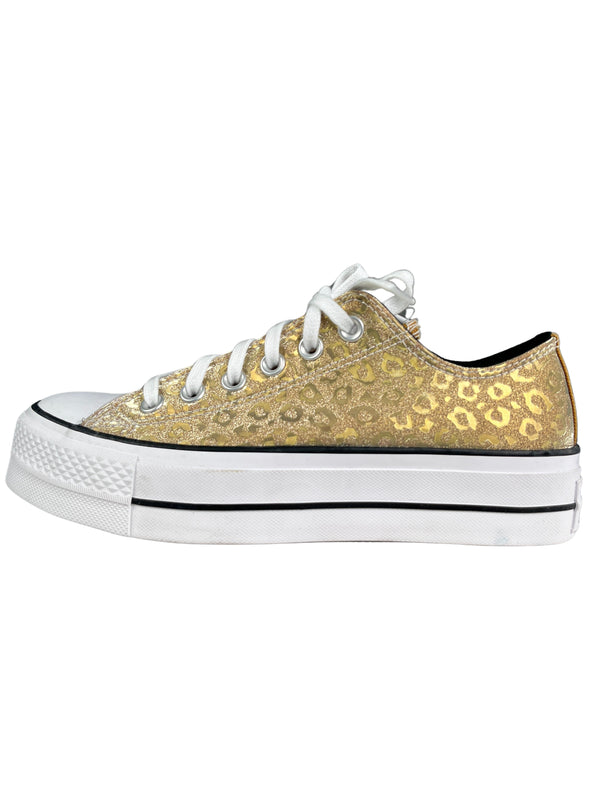 Zapatillas Leopard Gold