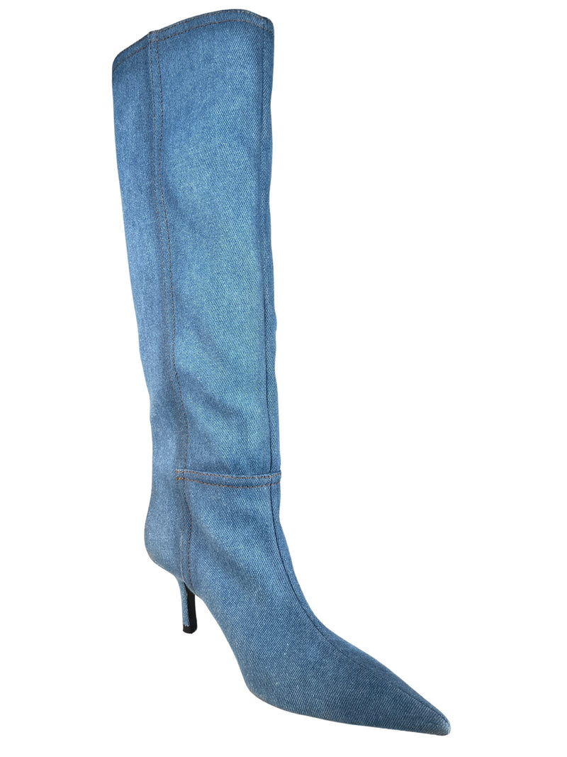 Botas Largas Denim