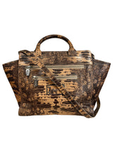 Bolso Cuero Snake