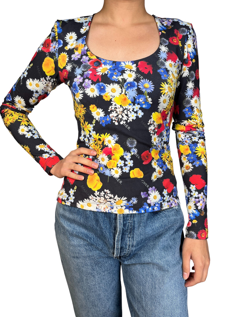 Polera Flores