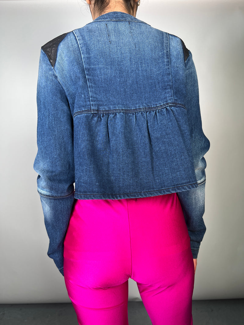 Chaqueta Denim Corta