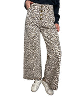 Jeans Palazzo Leopardo