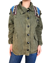 Chaqueta Verde Militar