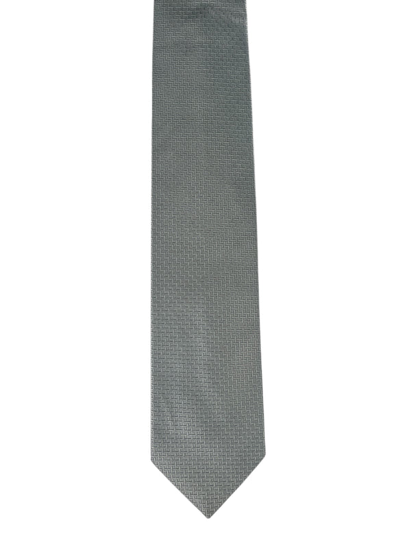 Corbata Gris Seda