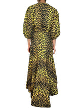 Vestido Bijou Leopard Wrap