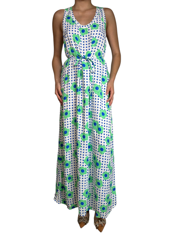 Vestido Lunares y Flores