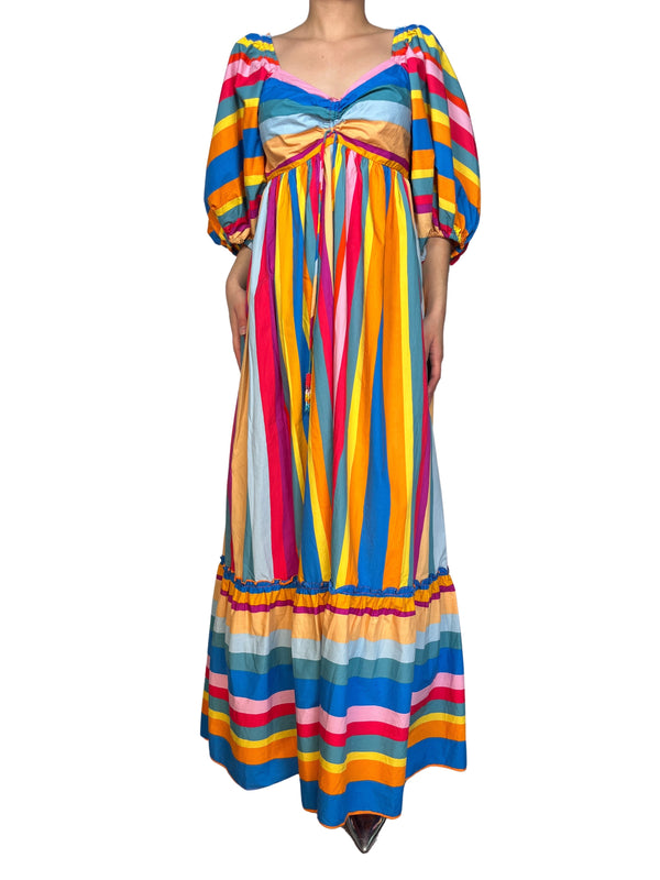 Vestido Rayas Multicolor