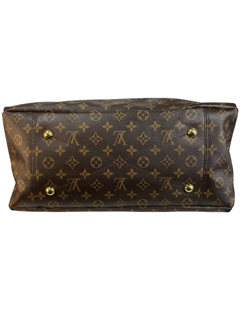 Cartera Artsy Monogram Canvas