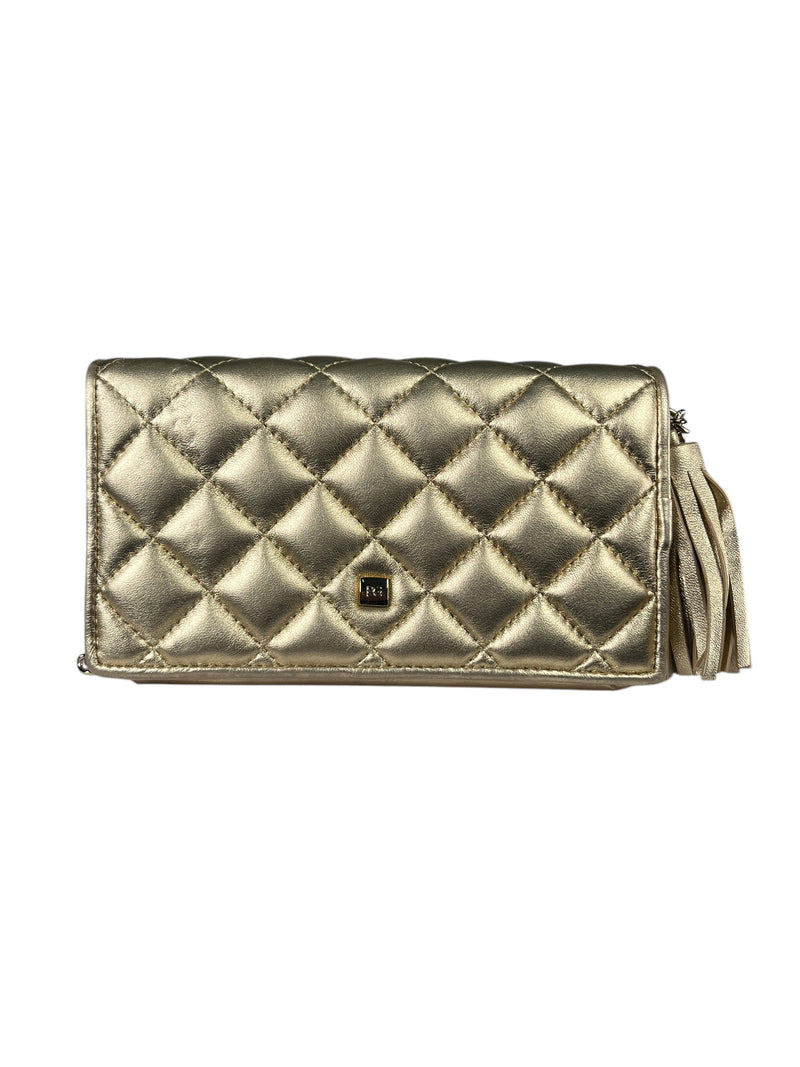 Clutch Bandolera Gold