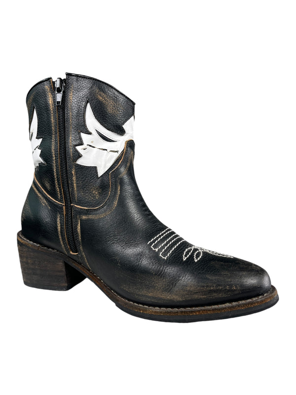 Botines Cowboy Cuero