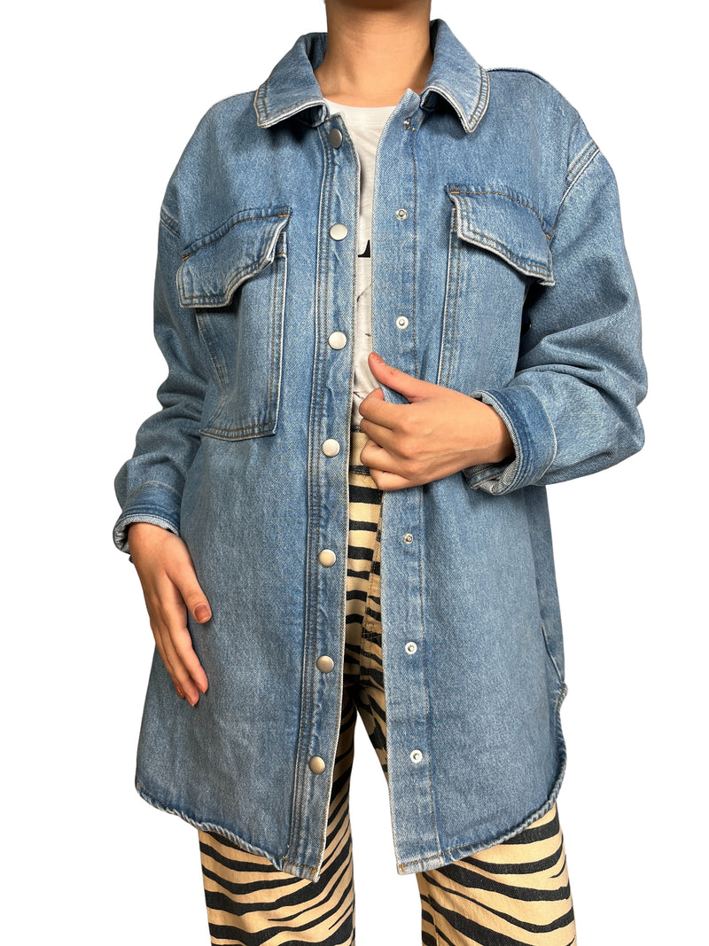 Sobrecamisa Denim