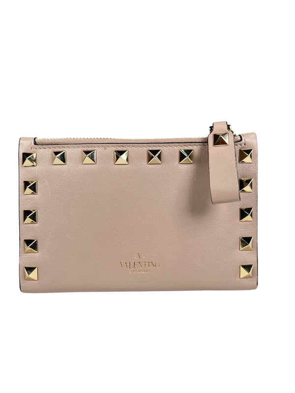 Billetera Rockstud Cuero