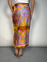 Falda Wrap Multicolor