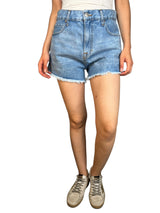 Shorts Mom Blue