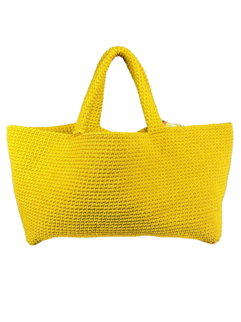 Bolso De Playa Amarillo