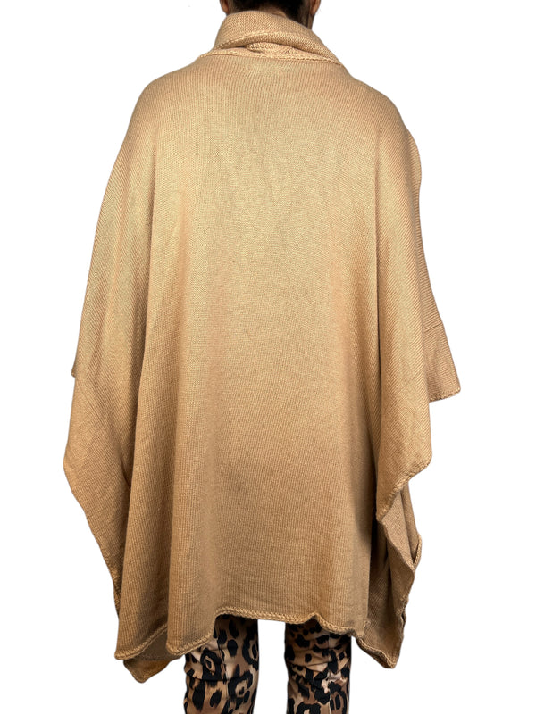 Poncho Beige