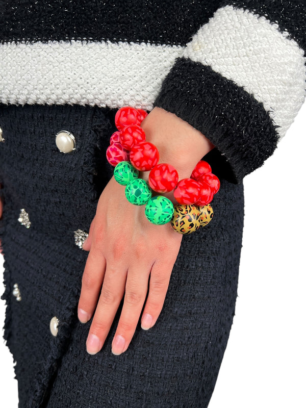 Pulsera Esferas Multicolor