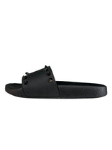 Sandalias Rockstud Rubber Slider