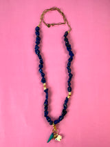 Collar Milagros Azul