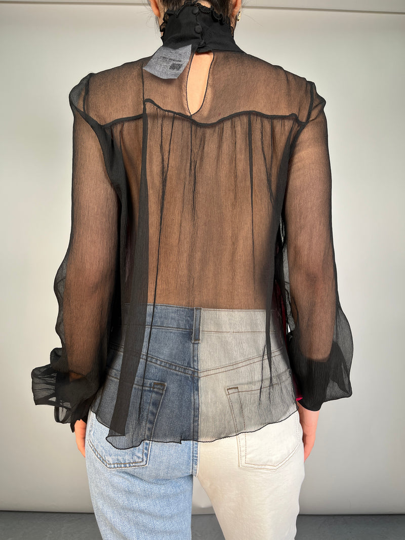 Blusa Traslucida